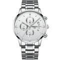 Relógio Classic Grandeur Silver - NIBOSI