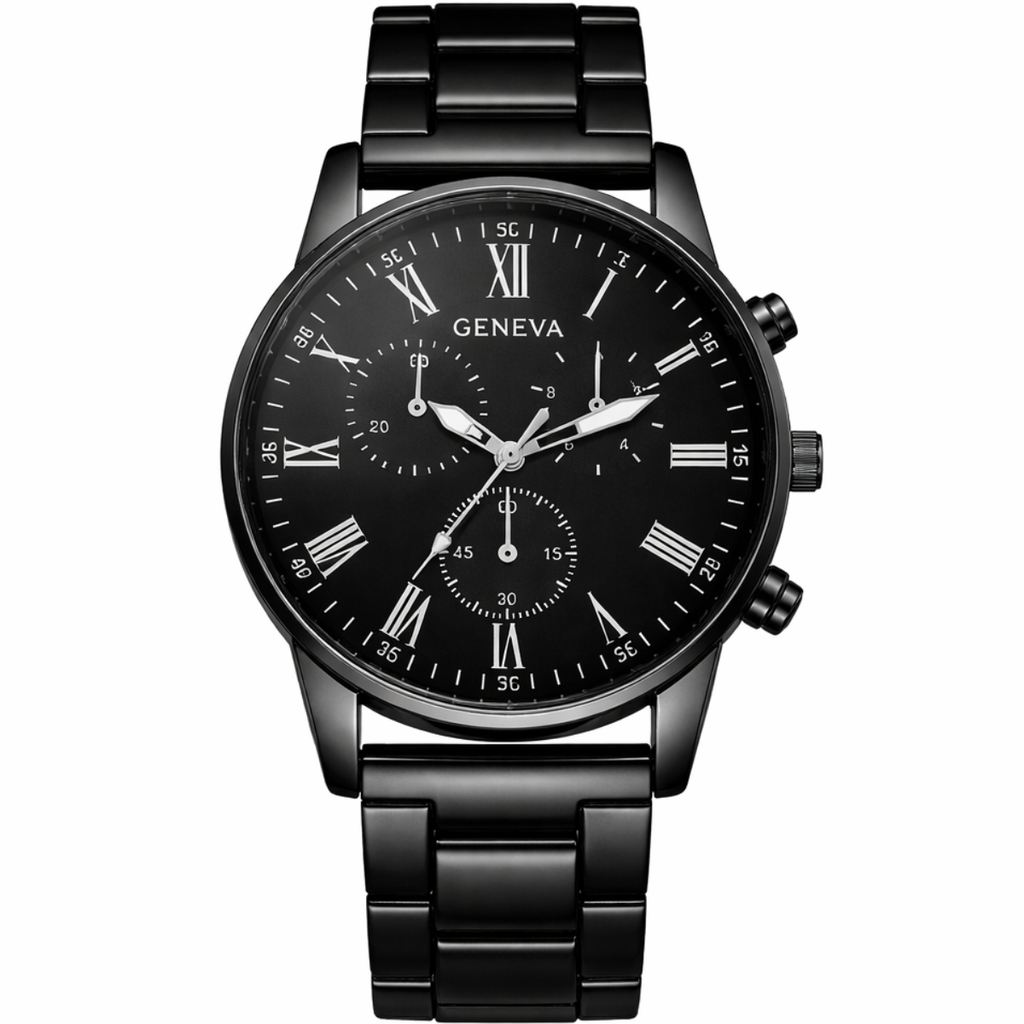 Relógio Luxury Black - GENEVA