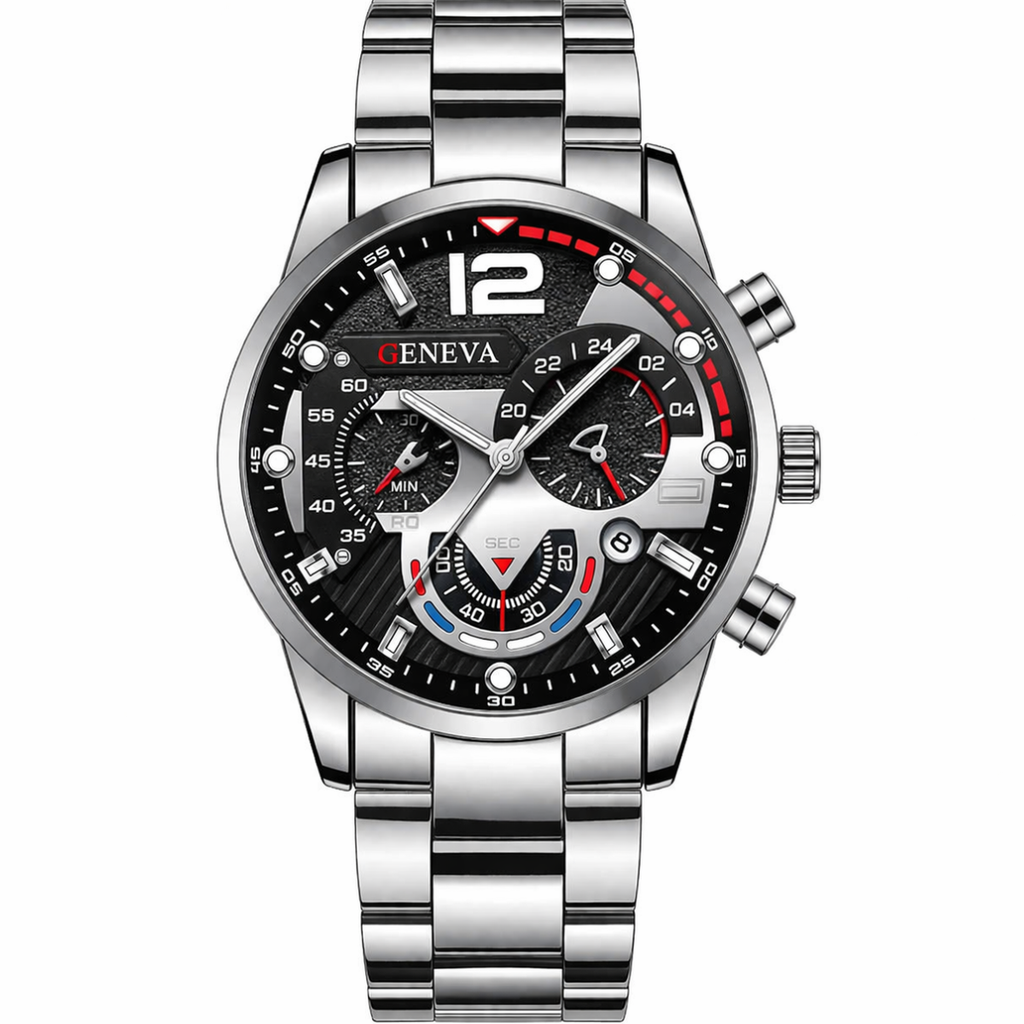 Relógio Classic Robust Silver - GENEVA