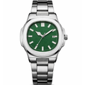 Relógio Classic Minimalist Silver Green - VOLAKO