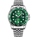 Relógio Classic Refined Silver Green - CURDDEN