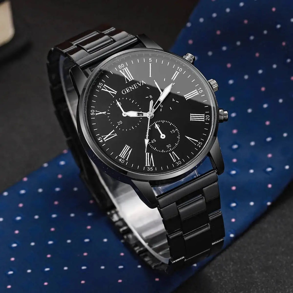 Relógio Luxury Black - GENEVA
