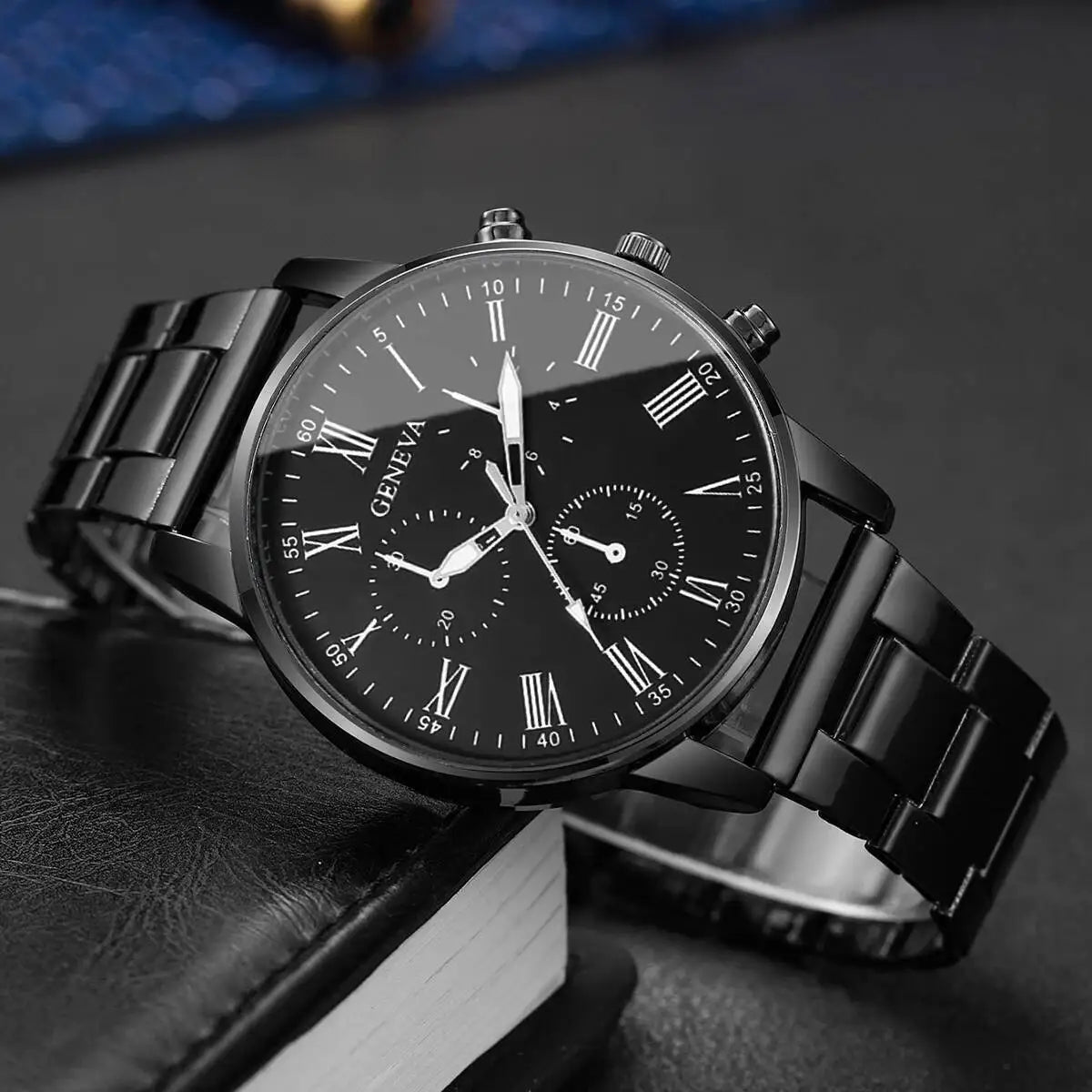 Relógio Luxury Black - GENEVA