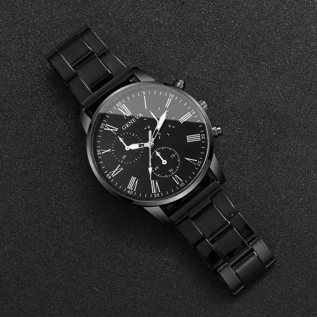 Relógio Luxury Black - GENEVA