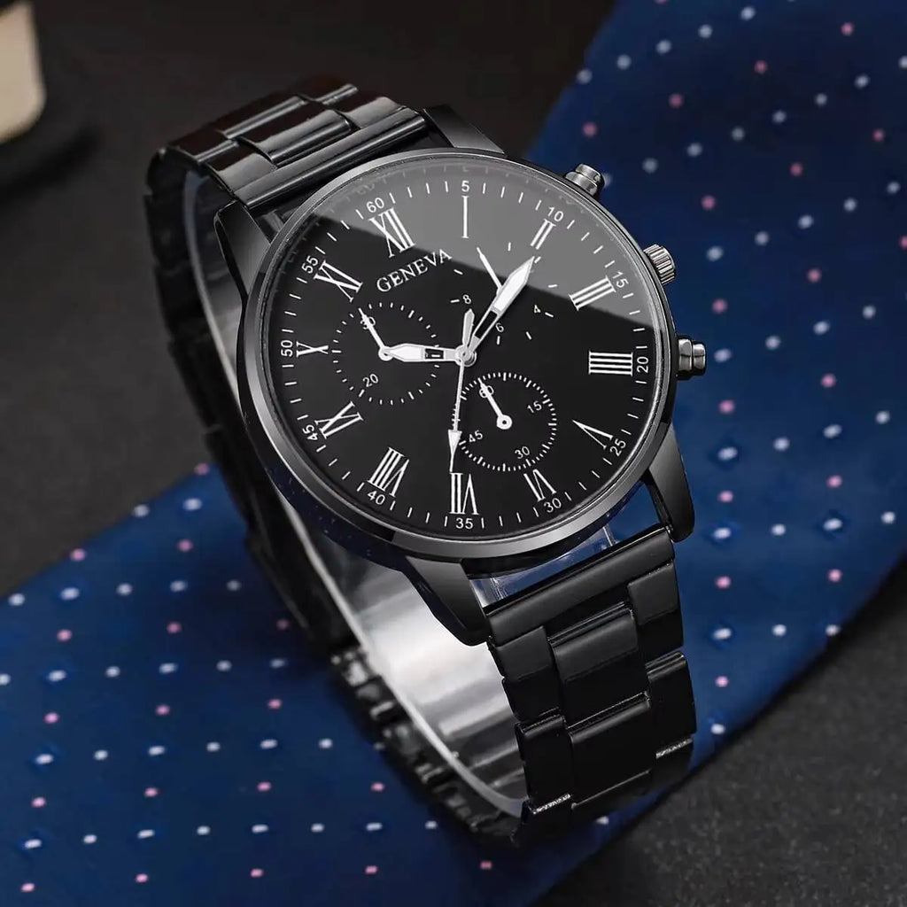 Relógio Luxury Black - GENEVA