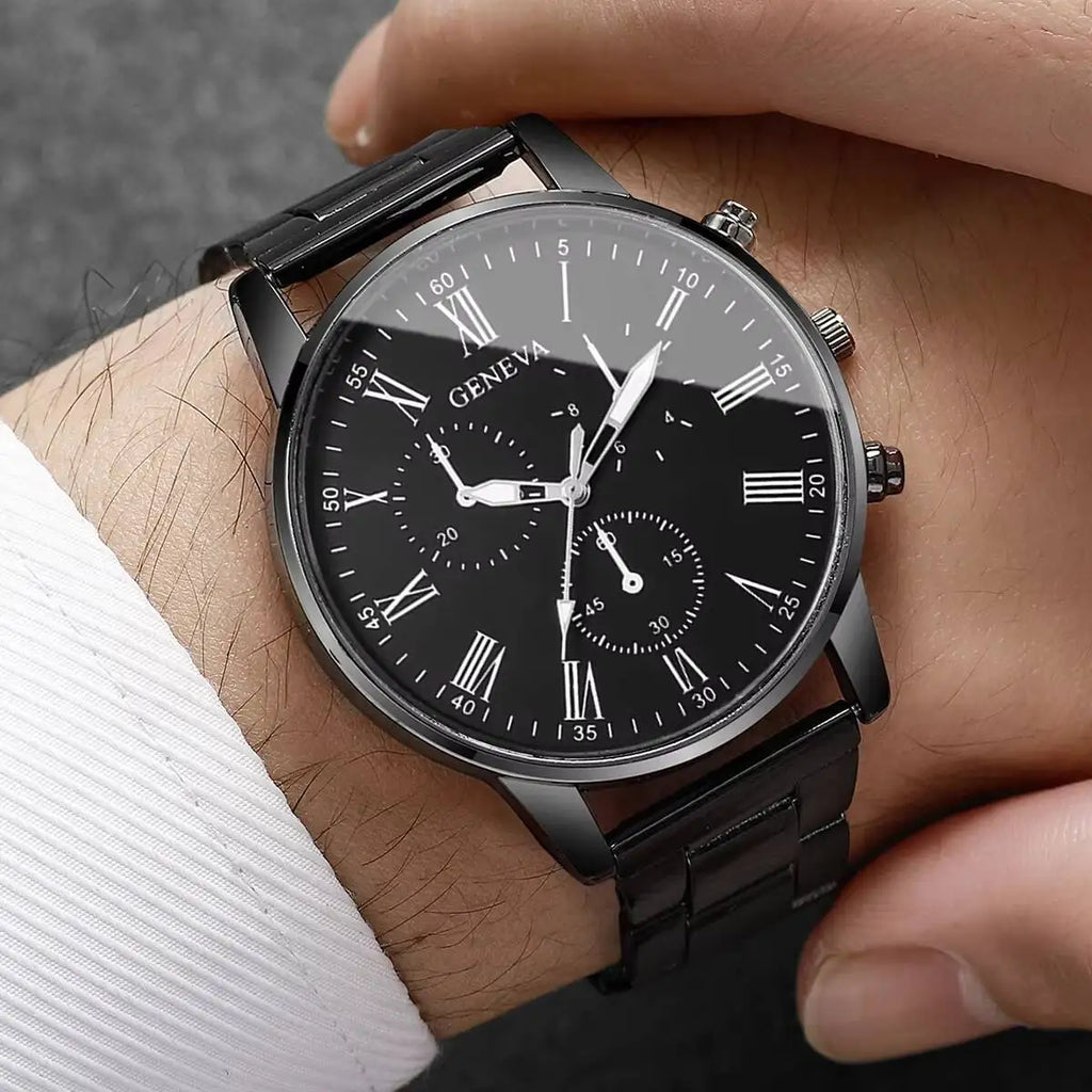 Relógio Luxury Black - GENEVA