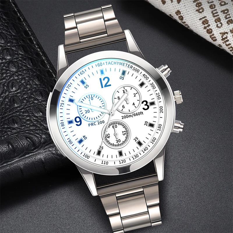 Relógio Classic Design Silver White - VOLAKO