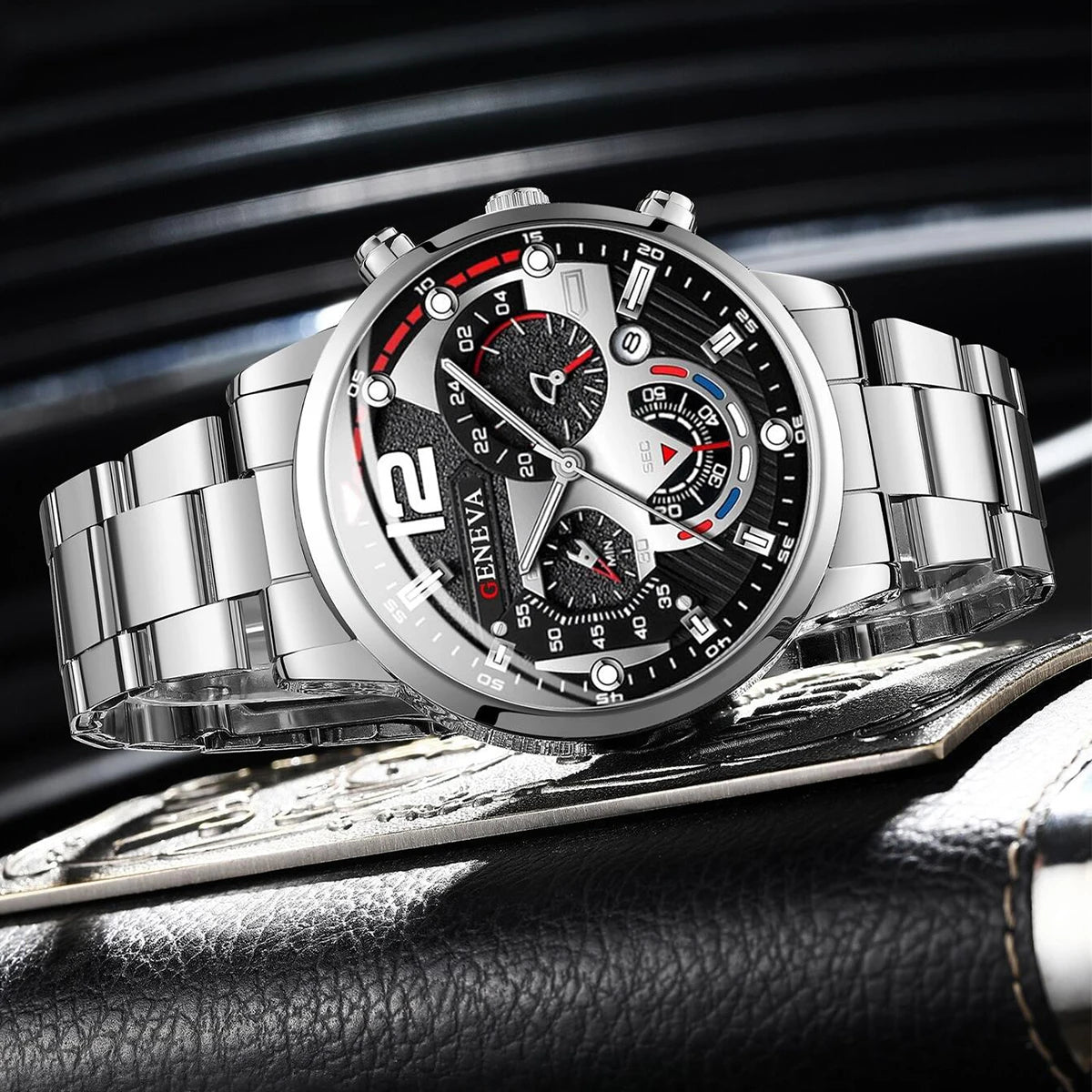 Relógio Classic Robust Silver - GENEVA
