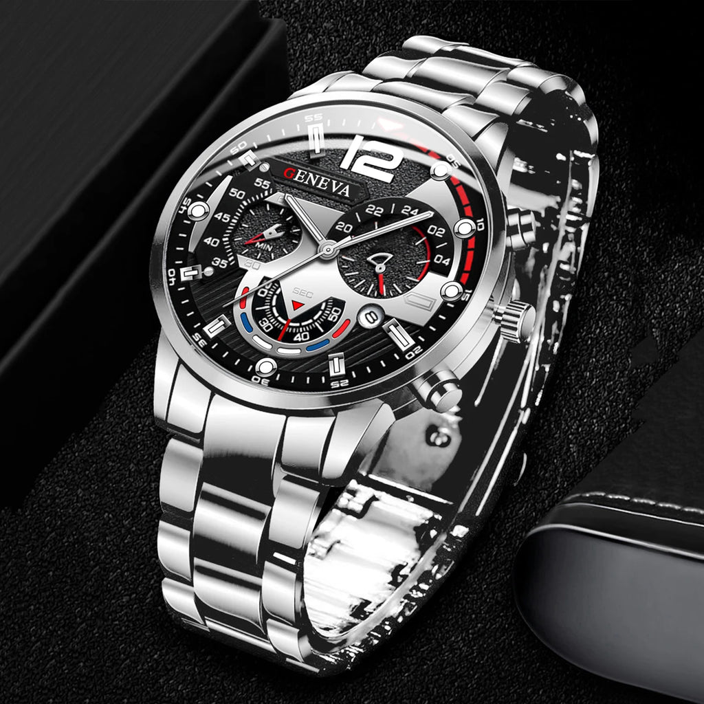 Relógio Classic Robust Silver - GENEVA